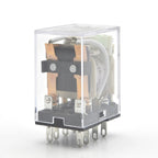 10pcs Small Intermediate Relay AC 220V DC C24 HH52P HH53P HH62P HH63P LED  General Mini Electromagnetic Relay Wholesale