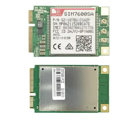 SIMCOM SIM7600 Series Mini Pcie SIM7600-E/SIM7600-G/SIM7600-SA/SIM7600 E-H/SIM7600 G-H/SIM7600 JC-H/SIM7600 E-H1C/SIM7600 E-L1C