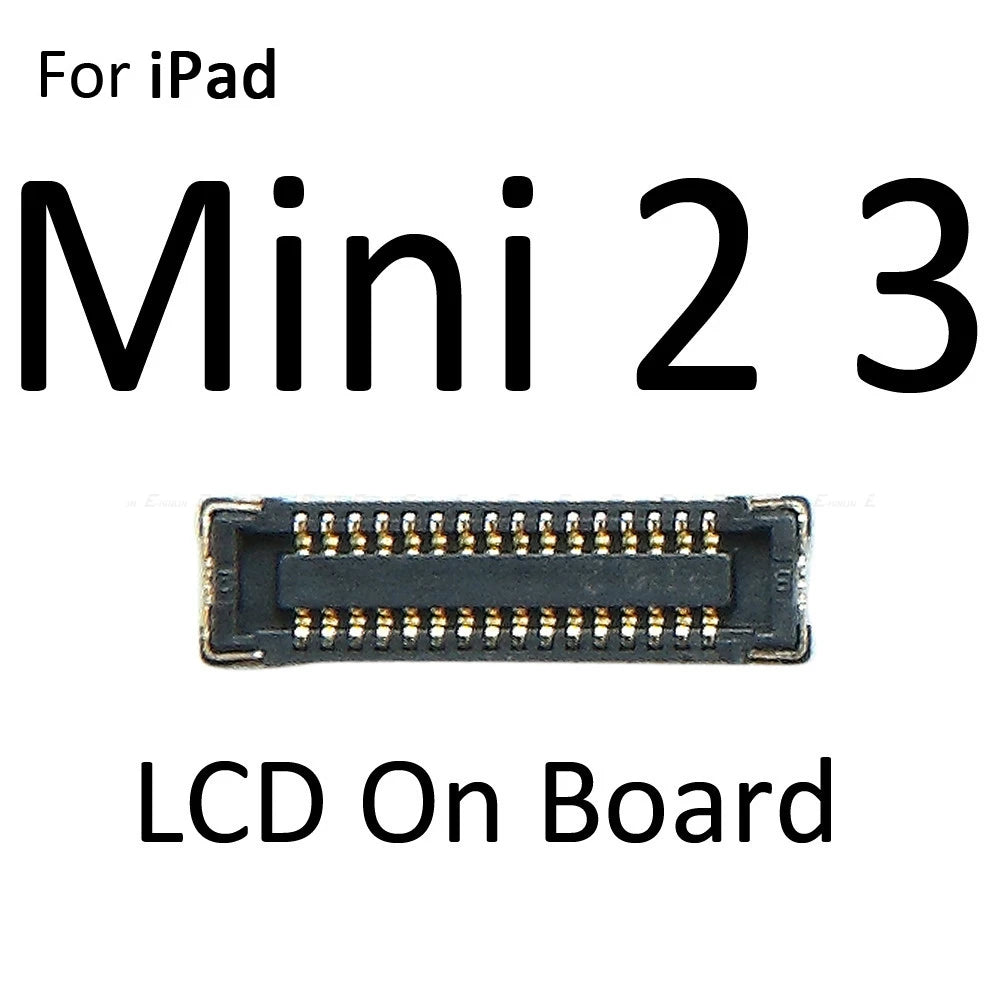 FPC Connector For iPad mini 1 2 3 4 5 Lcd Digitizer Touch Screen Connector Clip On Motherboard Main Board Flex Cable
