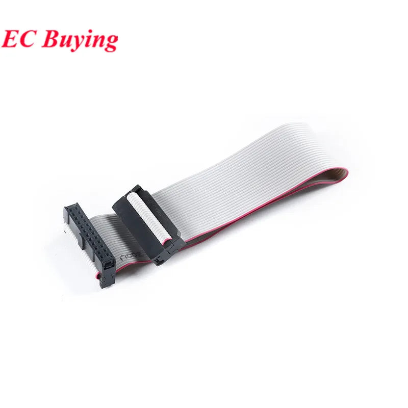 Gray Flat Ribbon Cable 1.27MM 2.0MM 2.54MM Pitch AVR 20cm Data Line Wire FC-6/8/10/12/14/16/20/24/26/30/34/40/50P Pin Connector