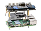 Raspberry Pi 5 PoE Power And PCIe M.2 NVMe SSD HAT PLUS (B) 2230/2242/2260/2280 For PI5