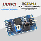 1/5/10PCS PCF8591 AD/DA Conversion of Digital Converter Module Apply to Temperature、Illumination Acquisition For Arduino