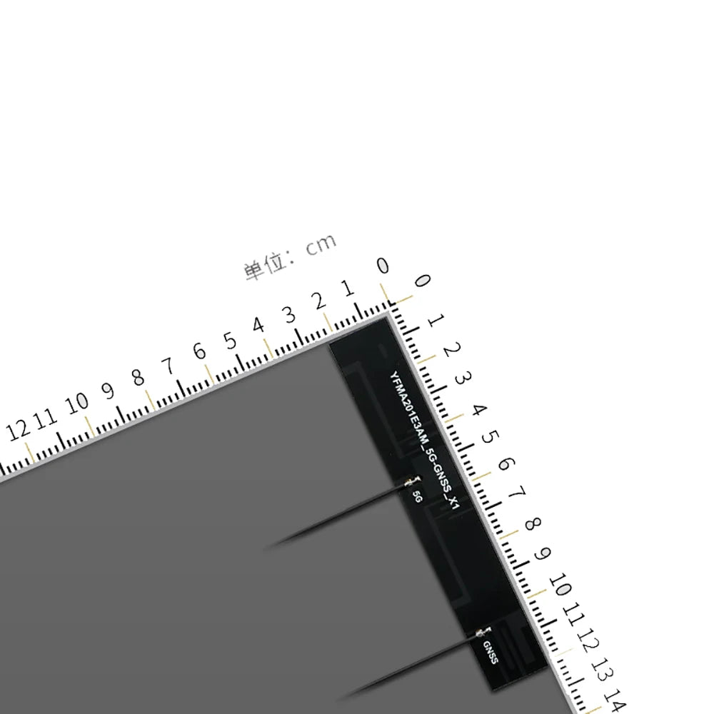 Embedded 5G GNSS 2-in-1 Combo FPC Antenna 600MHz-6000MHz Ultra-wide-band GPS Galileo BD Glonass QZSS Positioning MHF1 10CM Cable