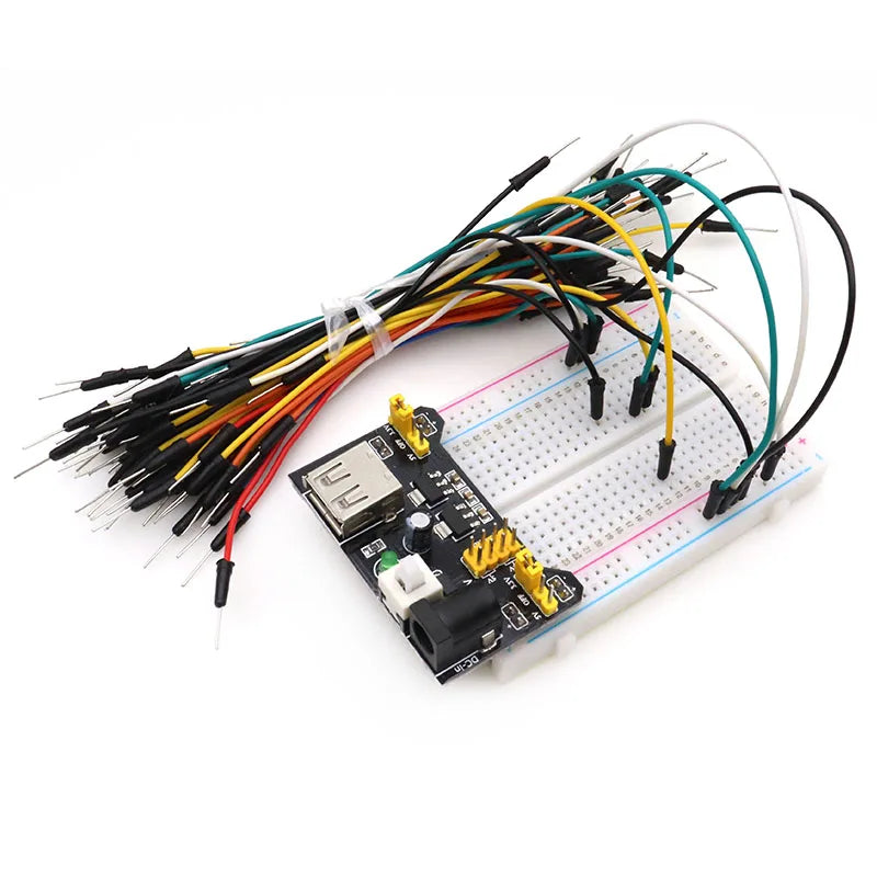 NEW MB-102 MB102 Breadboard 400 830 Point Solderless PCB Bread Board Test Develop DIY for arduino laboratory SYB-830