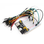 NEW MB-102 MB102 Breadboard 400 830 Point Solderless PCB Bread Board Test Develop DIY for arduino laboratory SYB-830