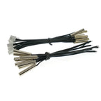 10pcs Temperature Sensor 5X25MM Waterproof  Temperature Probe   10K 5K  50K 100K B3950 Long10CM Tin XH2.54 Pulg NTC Thermistor