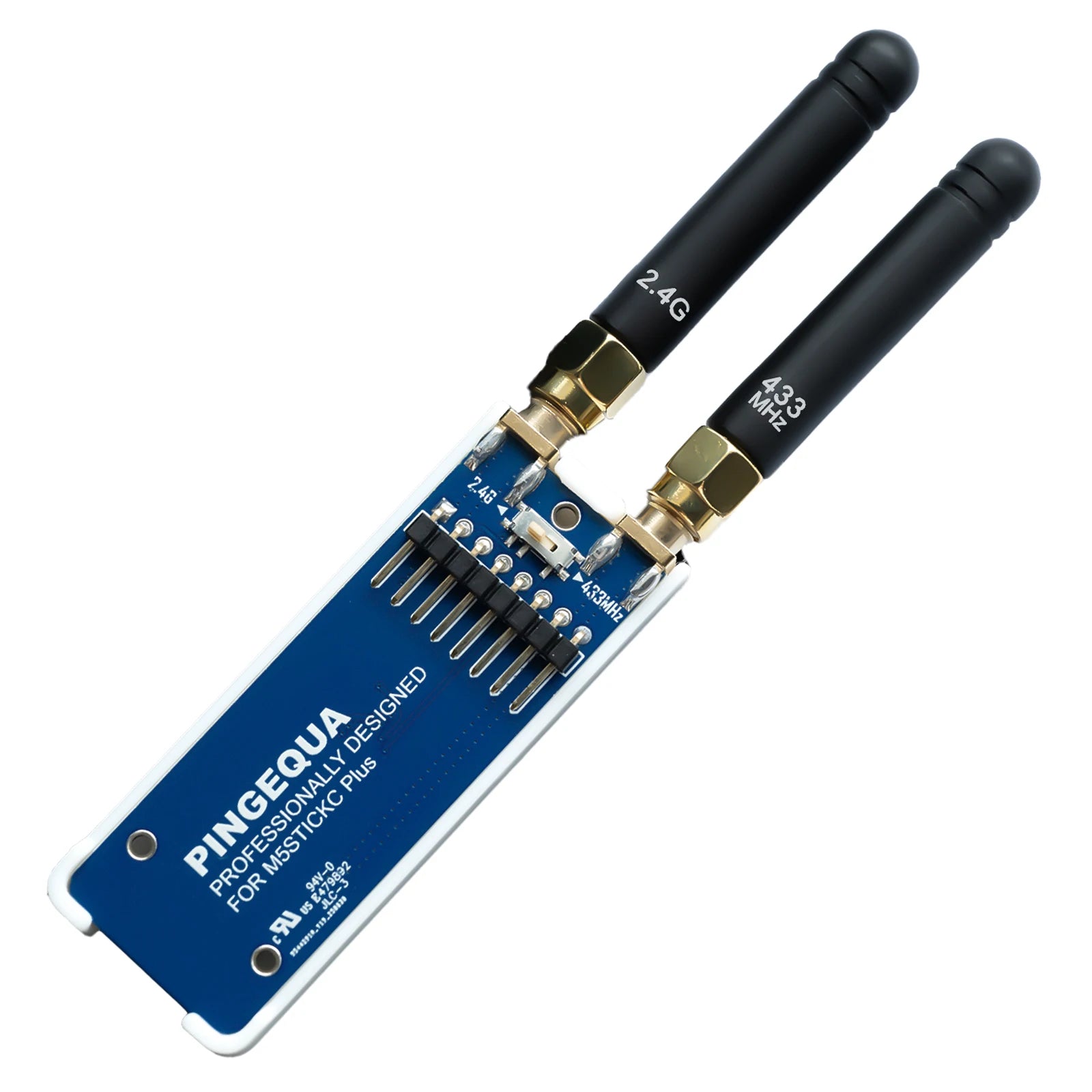 M5Stack StickC Plus2 RF 2-in-1 Module, Supports Both CC1101 and NRF24 Functionalities. Compatible with 2.4GHz and 433MHz Frequen