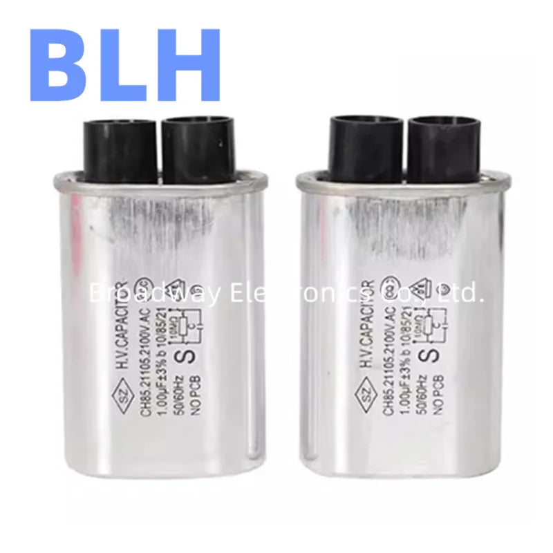 CH85 CH86 High voltage capacitors for industrial microwave ovens 2100V 3+3 6.3MM 3PIN 0.9UF 0.91UF 0.95UF 0.98UF 1UF 1.02UF