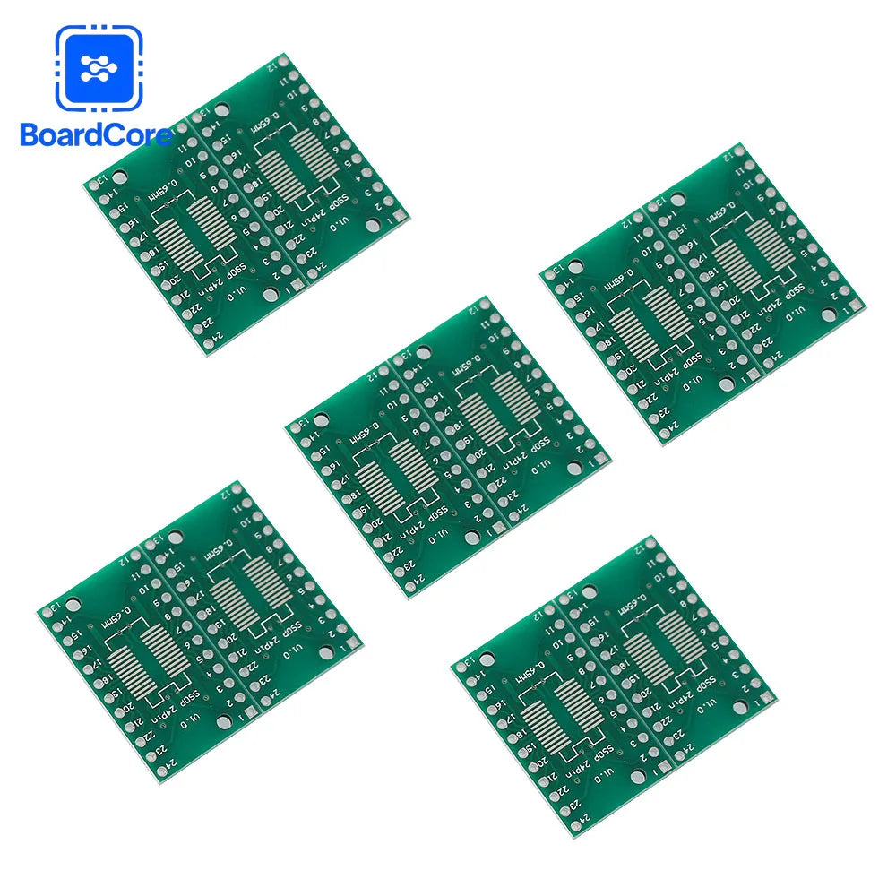 10/30pcs PCB Adapter Board SMD To DIP SOP TSSOP SOP8 SOP14 SOP16 SOP20 SOP24 SOP28 IC Test Board Adapter Socket PCB Kit