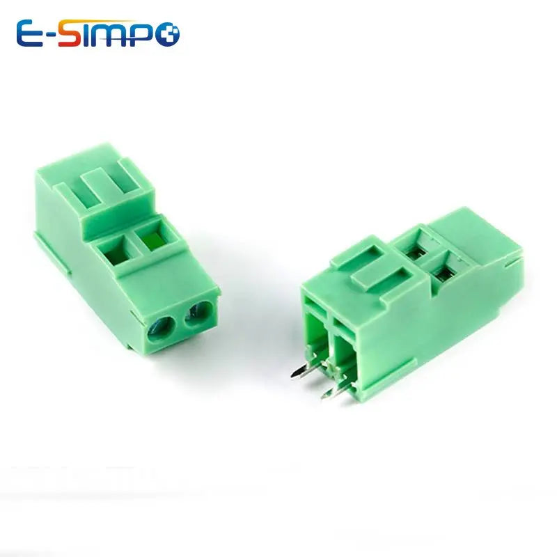 100pcs 3.81mm/0.15" KF128HL/128L-3.81mm 2P3P Low Medium Profile DG381A/MKKDS1 Splice CE PCB Screw Wire Terminal Block Connector