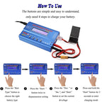 iMAX B6 80W Battery Charger Lipo NiMh Li-ion Ni-Cd Digital Lipro Balance Charger Discharger 1-6S for RC FPV Drone Airplane Car
