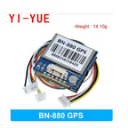 BN220 BN180 BN-880 3.0V-5.0V TTL level GNSS Module GPS For GLONASS Dual GPS Module Antenna Built in FLASH BN-220 BN880