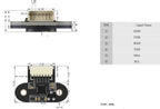 5Pcs/1pc VL6180/VL53L0X/VL53L1X TOF10120 Time of Flight ToF Laser Ranging Sensor TOF050F TOF050C TOF200C TOF400C 50CM/2M/4M IIC