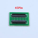 FPC FFC Flexible Flat Cable Extension Connection Board 0.3 MM PCB Pitch 21Pin 25 31 39 45 51 PIN Connector FPC Adapter