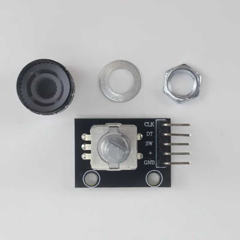 KY-040 Rotary Encoder Module with Push Button 20 Pulse/Revolution 5V for Arduino Menu Control Volume Motor Position