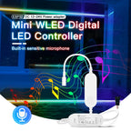 GLEDOPTO WLED ESP32 ESP8266 Ultra Mini LED Controller Multi Color RGB IC Addressable for Table Computer TV Backlight Dynamic ICs