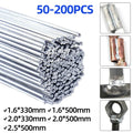 Universal Solder Wire 1.6/2.0/2.5mm 50-200 Steel Aluminum Copper Iron Metal Low Temperature Welding Wire Fusible Without Powder