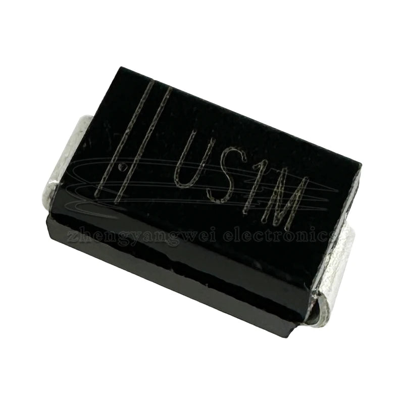 US1M SMA HER107 UF4007 DO-214AC 1A 1000V UM 50PCS ESD TVS Fast Recovery Diode