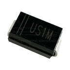 US1M SMA HER107 UF4007 DO-214AC 1A 1000V UM 50PCS ESD TVS Fast Recovery Diode