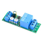 DC 5V 12V 24V Dual Relay Module Adjustable Time 0-100 Second 0-15 Minute 2 Speed Adjustable Trigger Control Relay Module Switch