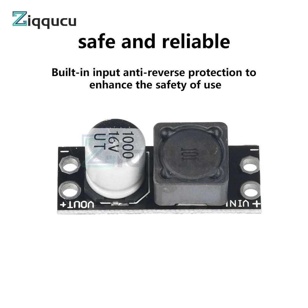 DC 16V 2A LC Power Filter Module Anti-Interference Noise Suppressor for Video/Signal Transmission Eliminates Ripple & EMI