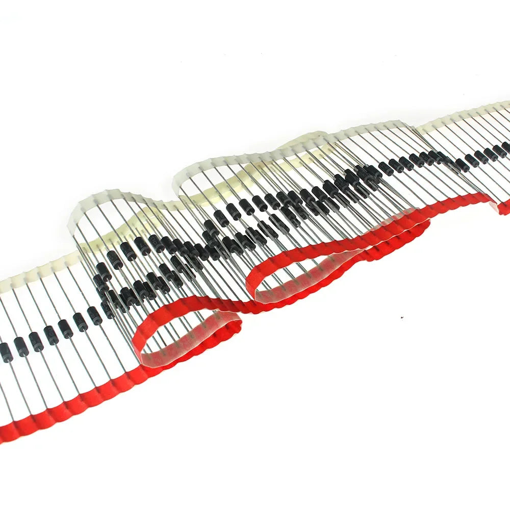 50PCS Diode Rectifier FR107 FR157 FR207 FR307 HER108 UF4007 DO-41 HER208 RL207 DO-15 A-3A 1KV Diodes Electronic Components