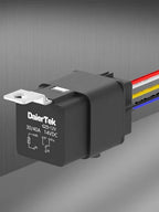 12V Relay with Harness Waterproof Relay 12V 30/40 AMP 5 Pin SPDT 14 AWG DC 12 Volt Relay Socket Kit Bosch Style for Automotive