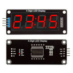 1PCS TM1637 0.56 inch 5V 4 Bit LED Digital Tube Display 7 Segments Red Green Blue Yellow White LED Module Board for Arduino