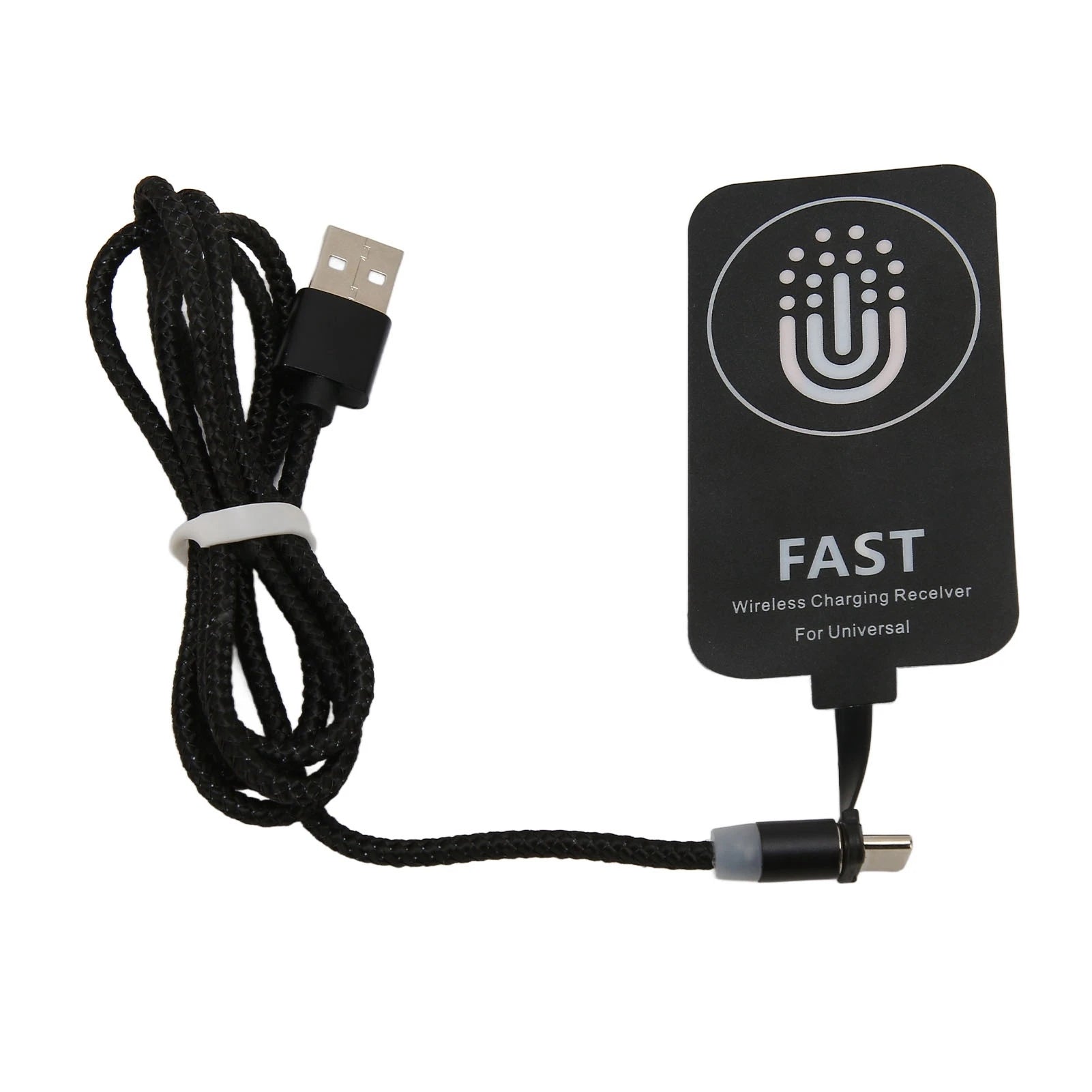 Wireless Charger Receiver 10W Ultra Thin Type C Wireless Charging Patch With Magnetic Charging Cable