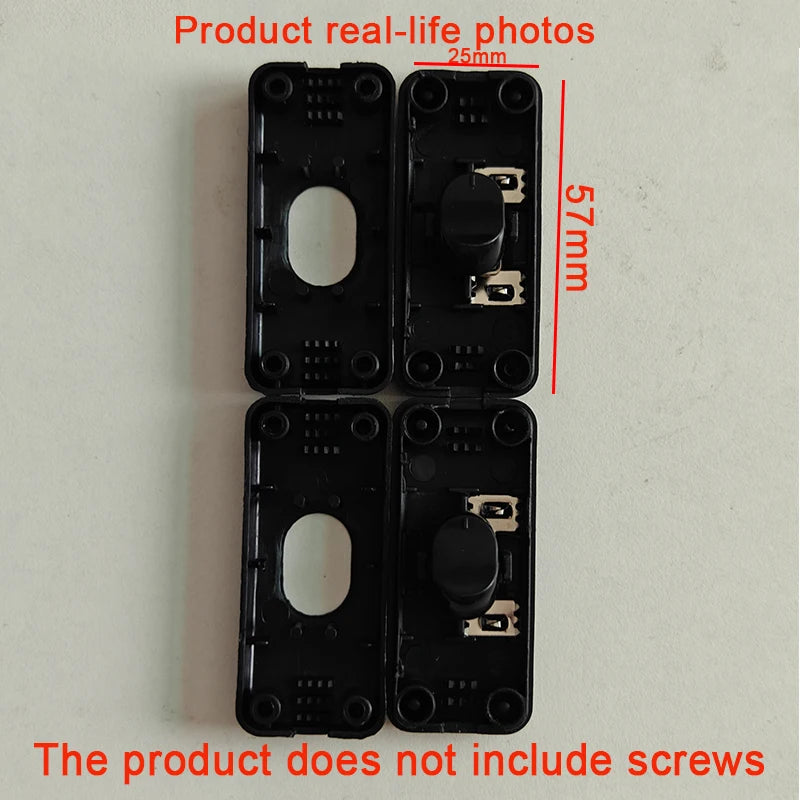 Table Desk Lamp Cord Toggle Rocker Switches Light Switch AC 250V ON/OFF Control For LED Lights Wiring Electric Switch