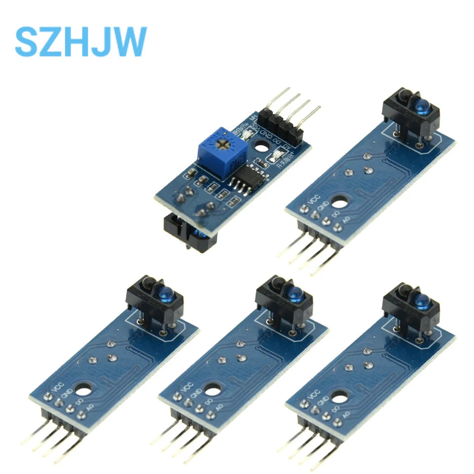 1-10pcs TCRT5000 Infrared Reflective Sensor IR Photoelectric Switch Barrier Line Track Module For Arduino Diode Triode 3.3v