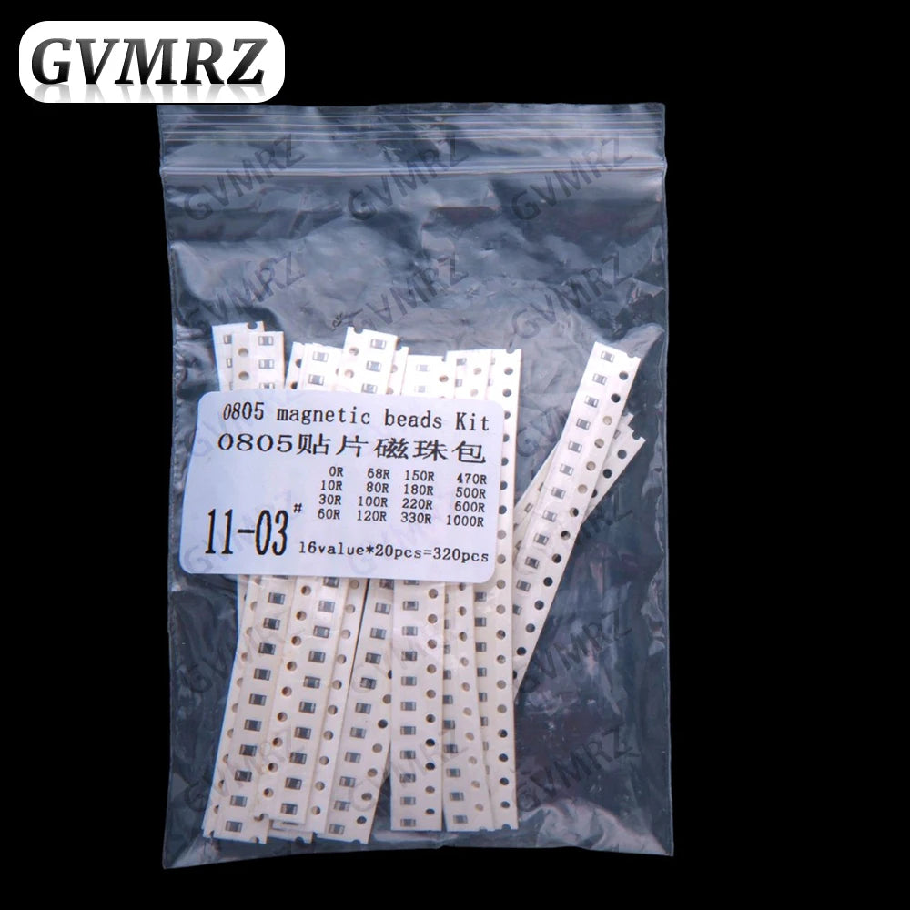 18Values 0R-330R 16Values 0603 0805 1206 SMD ferrite beads SMD 0r 150r 47r 10r 150r 300r 100r 120r 330r
