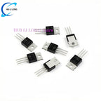 5/10/20pcs IRFZ44N IRFZ44 N-Channel Power MOSFET Transistor, International Rectifier Power 49A 55V 3-Pin TO-220