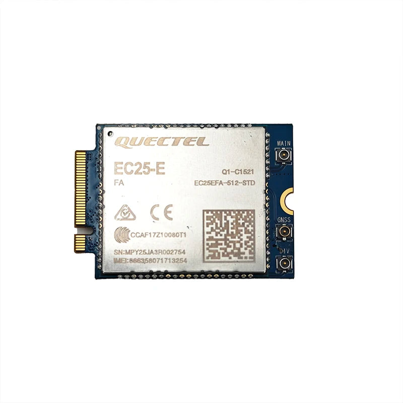 Quectel EC25 M.2 LTE Cat 4 Module with SIM Card Slot EC25-A EC25-E EC25-J EC25-AU EC25-AUX EC25-EUX EC25-AF AFX with Antenna