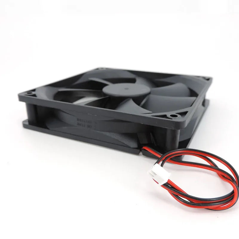 2 in 1 120mm 12cm 12025 DC USB Fan  5V 12V 24v 120mm*120mm*25mm Brushless USB Cooling Fan oil 2PIN PC Case Cooler 12cm E