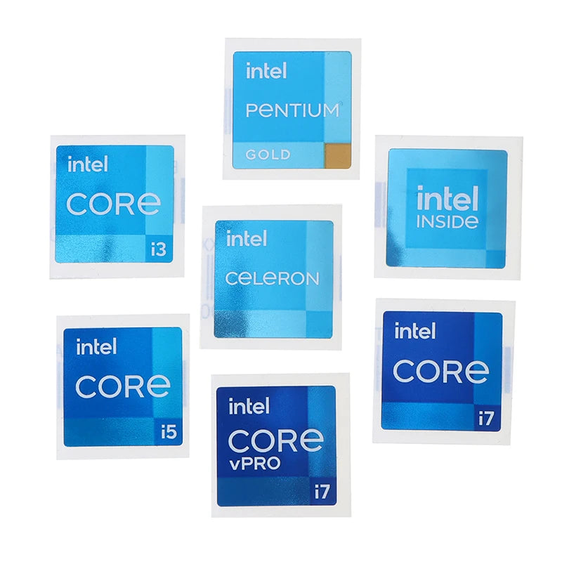 5PCS1.8*1.8cm DIY Original 11 Generation Evo Certification Label Core I9 I7 I5 I3 Laptop Desktop Cpu Sticker
