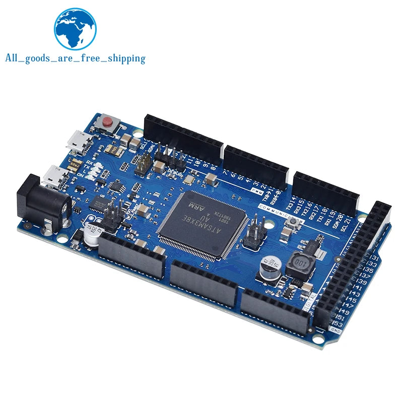DUE R3 Development board SAM3X8E 32-bit ARM Cortex-M3 / Mega2560 R3 Duemilanove For Arduino Due Board With Cable