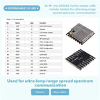 Leading-4X HT-RA62 Lora Series Module SX1262 Secondary Development Supports Lorawan Protocol 433-510Mhz