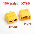 50/100 Pair XT60 XT-60 XT 60 XT30 XT90 T Plug Male Female Bullet Connectors Plugs For RC Lipo Battery Wholesale Dropship