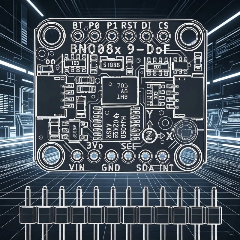 4754 9-DOF Orientation IMU Fusion Breakout - BNO085 arduino