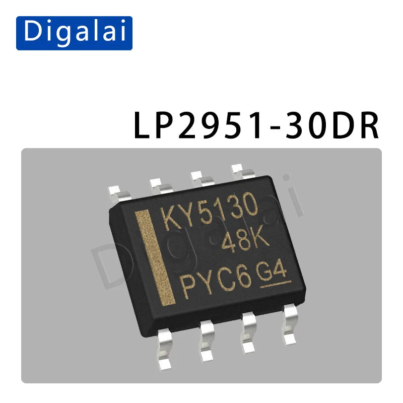 100%NEW original 5PCS LP2951DR LP2951ACMX LP2951-33DR 50DR 30DR LP2951CMX-3.3 3.0 LP2951ACMX-3.3 SOIC-8 Linear regulator chip