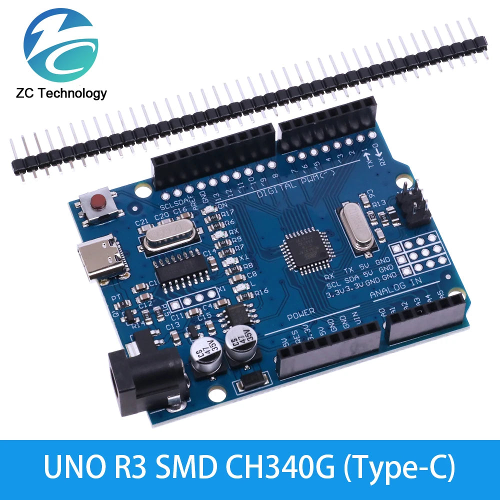 UNO R3 Official Box Type-c Mini Micro WiFi  ATMEGA328P Original Chip CH340G For Arduino UNO R3 Development Board WeMos ESP8266