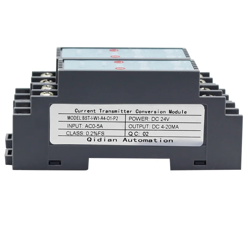 BST-I AC Current Transducer 0-1A 5A 10A to 4-20mA 0-10V Output Voltage Signal Converter