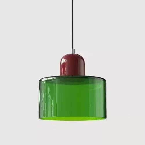 Vintage Stained Glass Chandelier Small Bedside Dining Room Light E27 Pink Orange Green White Home Decorative Lighting Fixture