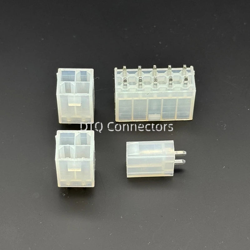 10 Pcs Molex 5569 4.2mm Pitch Automotive Male White Socket 2/4/6-24Pin Connector