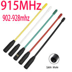 LoRa Whip Antenna for Meshtastic LORA32 Module, Long Range SMA Male Omni Antenna Colors, 915MHz, 902-928MHz, 906MHz, 923MHz