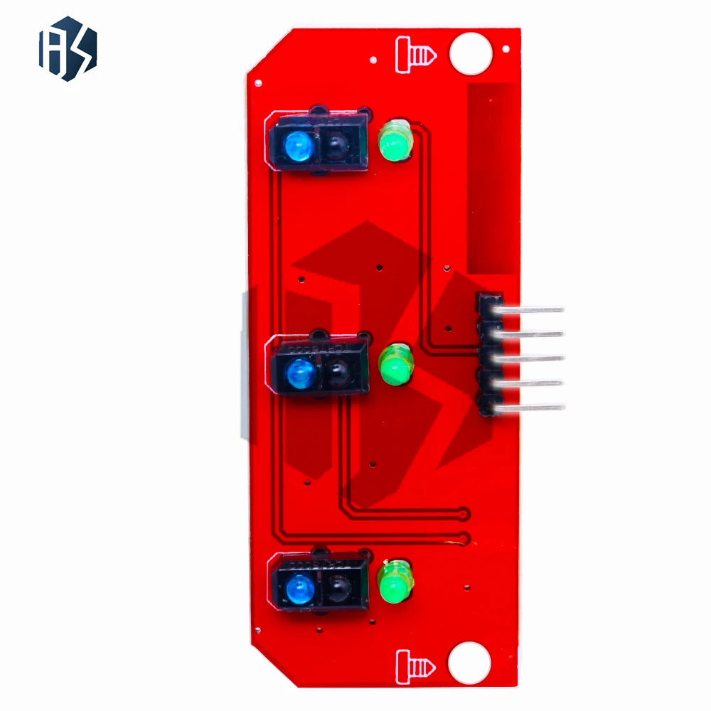 TCRT5000 3/5-Channel Photoelectric IR Detector Module: for Arduino-Compatible for Line Tracking & Obstacle Avoidance