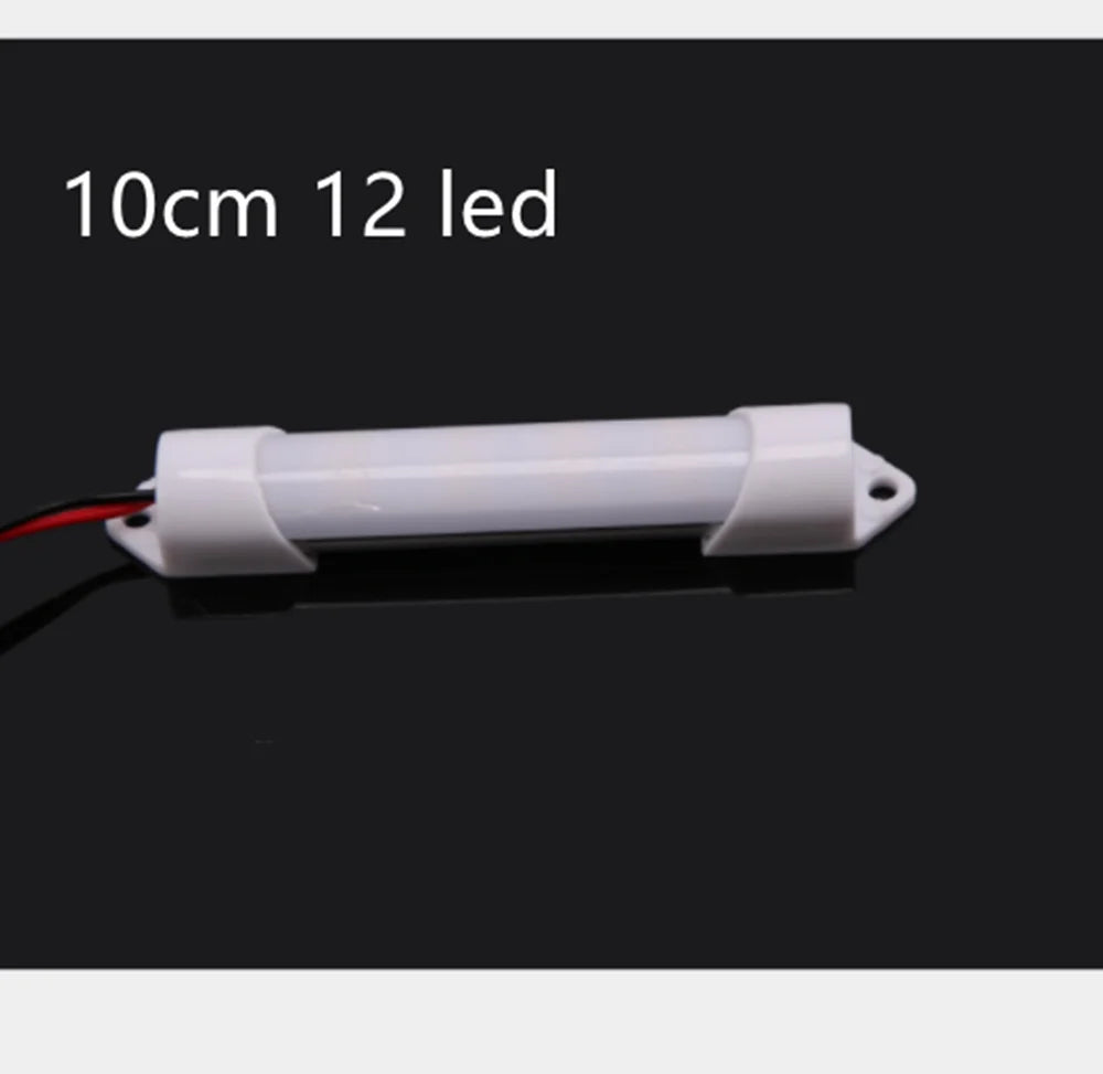 12V/24V LED Light Strip 6cm 10cm 14cm 18cm Hard Rigid Tube Bar Lamp IP65 Waterproof 5730-led bead Lights Strips For DIY