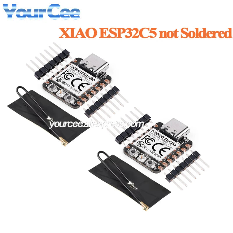 10pcs/1pc ESP32 Seeed Studio XIAO ESP32C6 ESP32C3 ESP32C5 WiFi 6+Bluetooth-compatible Ble 5 Zigbee Matter Wifi Development Board