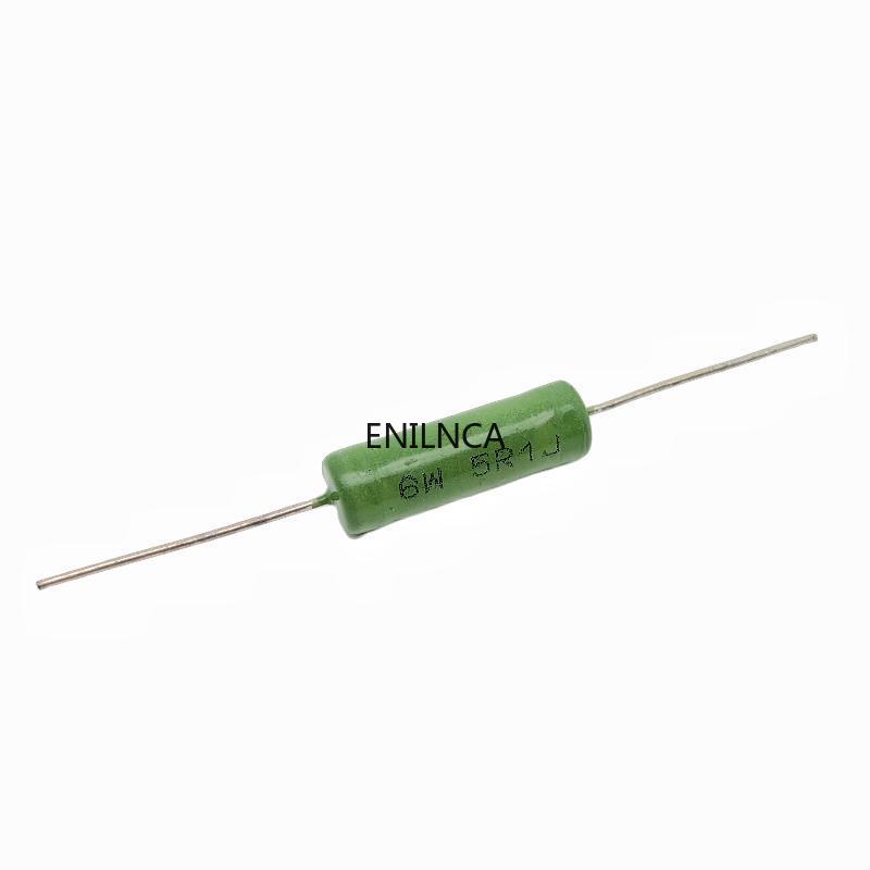 5PCS RX21 6W 10W Wire Wound Resistance 5%0.1R 0.5R 1R 4.7R 10R 18R 20R 22R 24R 27R 30R 33R 36R 47R 100R 220R 470R 1K 10K 12K 15K